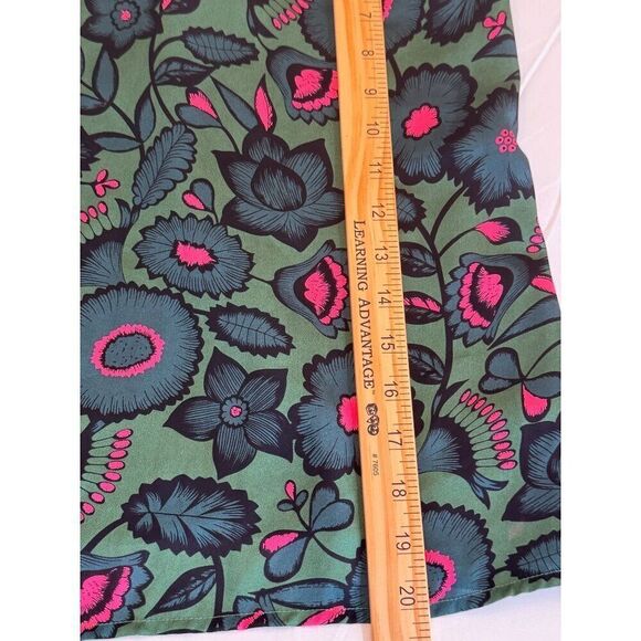 Anthropologie Skies are Blue Floral Print Tank Top Blouse Summer Vibes EUC Sz M - Picture 7 of 10